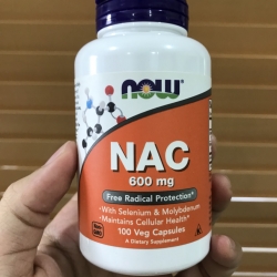 Now Foods, NAC, 600 mg, 100 Vcaps