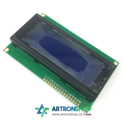 จอ LCD 20x4 สีฟ้า 2004 LCD Module with LED Blue Backlight