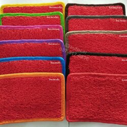 พรมเข้ารูปปูพื้นรถยนต์ Audi A8 ไวนิลสีแดง