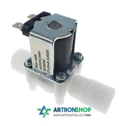 โซลินอยด์วาล์ว 220V AC ขนาด 4 หุน 1/2 นิ้ว ปกติปิด