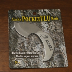 มีดพับรูปใบไม้ ALASKA Pocket แสตนเลสทั้งตัว