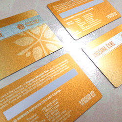 รับทำ Pvc Platinum Card ทำบัตรพื้นประกายเงิน