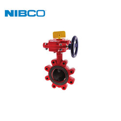 บัตเตอร์ฟลายวาล์ว Lug type, Gear operator, 300 psi. UL/FM รุ่น LD4863-8N ยี่ห้อ NIBCO