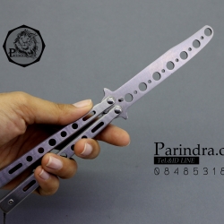 มีดบาลีซอง Benchmade Balisong มีดควง มีดปีกผีเสื้อ ไม่มีคม สำหรับการฝึกควง ขนาด 9 นิ้ว (OEM) BLA004