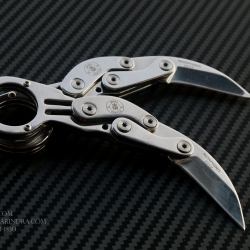 มีดพับคารัมบิต Musa Beetle Norphing 2212 ผิวเงาทั้งตัว