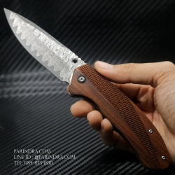 มีดพับ Smith&Wesson Knives CK113S Damuscus Pattern (OEM)