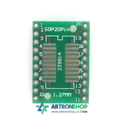 PCB Adapter SOP20 SSOP20 TSSOP20 to DIP20