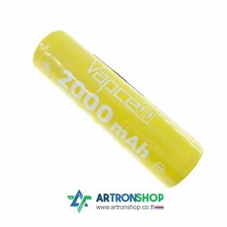 Vapcell 18650 2000mAh 3.7V แบตเตอรี่ 18650 2000mAh มี มอก.