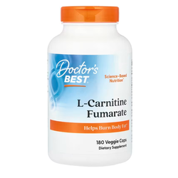 Doctor's Best L-carnitine Fumarate 855 mg 180 Veg Caps
