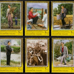 แสตมป์ชุด งานฉลองสิริราชสมบัติครบ 60ปี ชุด3 ปี 2549 (ยังไม่ใช้)