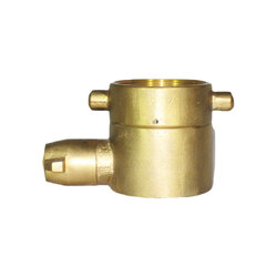 ข้อต่อข้างหูเดียว สวมเร็ว/เกลียวใน วัสดุทองเหลือง