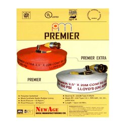 สายส่งน้ำดับเพลิง ยี่ห้อ PREMIER WHITE / PREMIER EXTRA RED