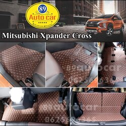 พรม6D ปูพื้นรถยนต์ เข้ารูป Mitsubishi Xpander เข้ารูป