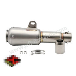 ปลายท่อสูตร ปลายท่อแต่ง Akrapovic สวมคอ 2 นิ้ว สแตนเลส