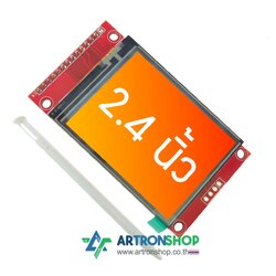 จอ TFT LCD ขนาด 2.4 นิ้ว ทัช Resistive ILI9341 4-Wire SPI