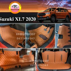 พรม6D ปูพื้นรถ All New Suzuki XL7 2020 เข้ารูป เต็มคัน