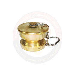 ฝาปิดข้อต่อสวมเร็วตัวผู้ ขนาด 1.5 นิ้ว และ 2.5 นิ้ว วัสดุทองเหลือง