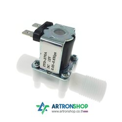 โซลินอยด์วาล์ว 12V ขนาด 4 หุน 1/2 นิ้ว ปกติปิด