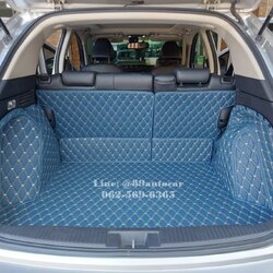 พรมหนังPU ท้าย + พับเบาะ + ซุ้มล้อ 5 ชิ้น Honda HR-V 2015