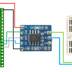 สอนใช้งาน SP3485 โมดูลแปลง RS485 3.3V 5V UART to RS485 Module