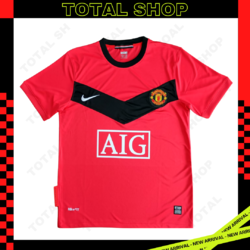 Manchester United 2009/10 Vintage Jersey เสื้อฟุตบอลแมนยูย้อนยุค AIG