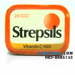 กล่องเหล็ก Strepsils รุ่นเก่า