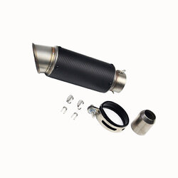 ปลายท่อสูตร ปลายท่อแต่ง SC Project เพียวคาร์บอนด้าน สวมคอ 2 นิ้ว