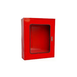 ตู้เก็บถังดับเพลิงชนิดถังคู่ ขนาด 60 x 70 x 20 cm.