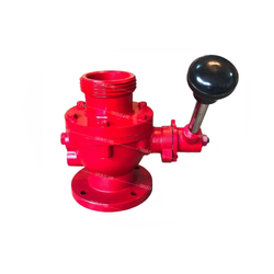 บอลวาล์วดับเพลิง ชนิดเกลียว/หน้าแปลน ขนาด 2.5 นิ้ว วัสดุเหล็กหล่อ