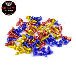 น็อตอลูมิเนียม เกลียวปล่อย M4 (เบอร์ 8 ) ชุดละ 20 ตัว 100 บาท