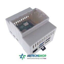 เคส Raspberry Pi 5 ติดรางปีกนก Raspberry Pi 5 case DIN rail