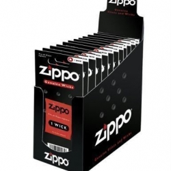 เชือกไส้ไฟแช็ค Zippo Wick แท้ สำหรับไฟแช็คแบบเติมน้ำมันรอนสันทุกชนิด ทนทานครับ ใช้ได้นาน