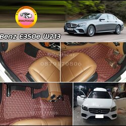 โรงงานพรมรถยนต์ Benz E350e W213 เข้ารูป เต็มคัน