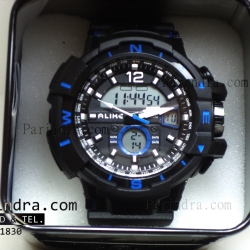 นาฬิกาข้อมือ ALIKE Sport Watch รุ่น AK14109 สีดำพิมน้ำเงิน