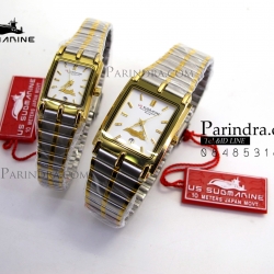 นาฬิกา U.S. submarine รุ่น S1001M เรือนใหญ่ สามกษัตริย์หน้าปัดขาว สวยมากๆๆ