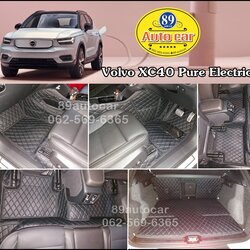 พรมรถยนต์ Volvo XC40 pure electric 2022 ตัดเข้ารูป เต็มคัน สำเนา