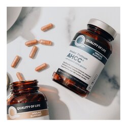 Quality of Life Labs, Kinoko Platinum AHCC 750 mg, 60 Vegicaps