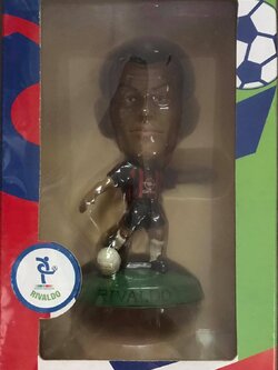 ตุ๊กตาโมเดลนักฟุตบอล ริวัลโด้ สโมสรเอซี มิลาน โครินเธียน โปรสตาร์ - ProStars XL Club Series ใหม่ / RIVALDO AC MILAN Football Club Corinthian ProStars Football Figure - ProStars XL Club Series NEW