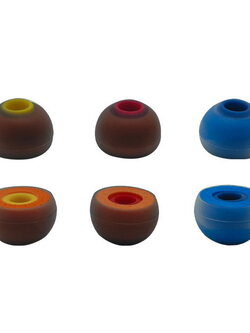 X-Tips ComfyTune จุกหูฟังซิลิโคนอเนกประสงค์ two-in-one ซิลิโคน + เมโมรี่โฟม ดีไซน์ใหม่