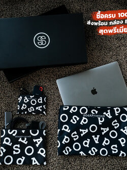 เซ็ทกระเป๋า 3 ใบ ZPA00001 เคสคอม Macbook กระเป๋าอเนกประสงค์ #กระเป๋า #กระเป๋าสตางค์ #SOdAbag #SOdAPrintinG