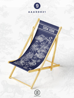 เก้าอี้ชายหาด FOREST สีเขียว AAA00021 #FOREST #เก้าอี้ชายหาด #SunLounge #SOdAhome #SOdAPrintinG