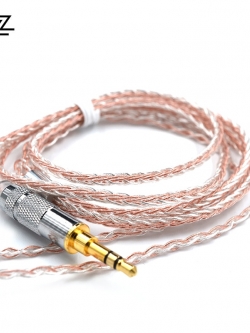 ขายสาย KZ Premium PLUS สาย OFC ทองแดงผสมเงินถัก เพิ่มคุณภาพเสียง
