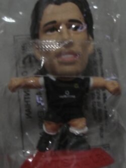 ตุ๊กตาโมเดลนักฟุตบอล ร.ฟาน นิสเตลรอย สโมสรแมนเชสเตอร์ ยูไนเต็ด โครินเธียน ไมโครสตาร์ - Series 10/2004 Red Base - MC3062 ใหม่ / R.van NISTELROOY MANCHESTER UNITED Football Club Corinthian MicroStars Football Figure - Series 10/2004 Red Base - MC3062 NEW