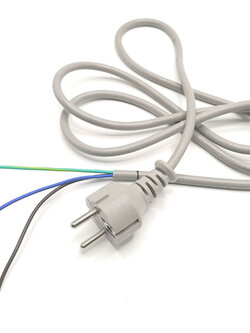 สายไมโครเวฟ 3 สาย ยาว 1.5 เมตร (ปลั๊กกลม)