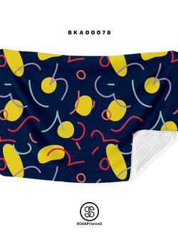 ผ้าห่มอเนกประสงค์ ลาย Party รหัส BKA00078 #SOdAblanket #SOdAhome #PartyCollection