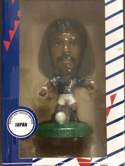 ตุ๊กตาโมเดลนักฟุตบอล ร.รามอส ทีมชาติญี่ปุ่น โครินเธียน โปรสตาร์ - ProStars XL Ramos Ruy Special Edition Series ใหม่ / R.RAMOS JAPAN National Football Team Corinthian ProStars Football Figure - ProStars XL Ramos Ruy Special Edition Series NEW