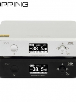 ขาย TOPPING D50 DAC ตั้งโต้ะระดับ Hi-Res รองรับ DSD512 , iOS , Android , Windows , MAC