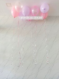 ลูกโป่ง วันเกิดเด็ก ลูกโป่งลอยฝ้า 9 ลูก พร้อมตกแต่ง สามารถเปลี่ยนสีลูกโป่งได้