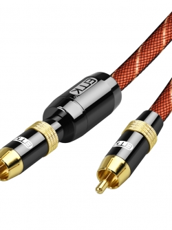 ขาย ERTK Coaxial Audio RCA to RCA สาย Coaxial รุ่นพิเศษ เพิ่มหัวกรอง Noise
