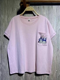 เสื้อยืดแต่งกระเป๋า 9am